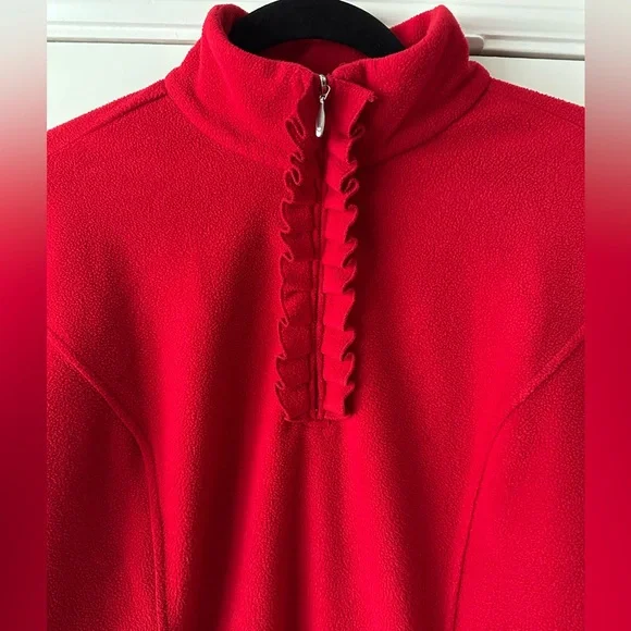 Cold Water Creek, Fleece, Pop Over w/Ruffle
Sz M
Great Condition - Picture 3 of 7
